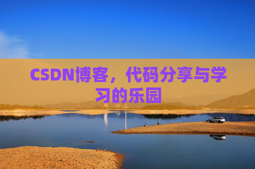 CSDN博客，代码分享与学习的乐园